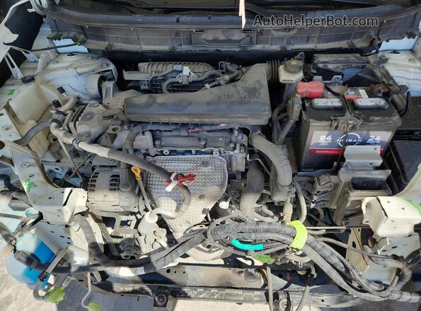 5N1AT2MV6HC820134 2017 NISSAN ROGUE White Вид підкапотного простору