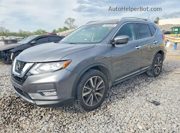 5N1AT2MV6KC775607 2019 NISSAN ROGUE Gray Front left