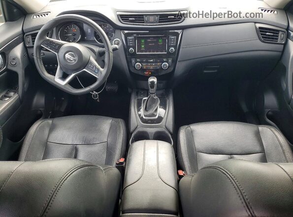 5N1AT2MV6KC775607 2019 NISSAN ROGUE Gray Dashboard view