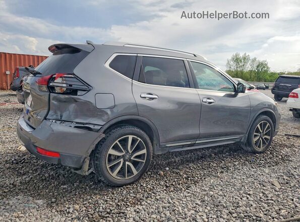 5N1AT2MV6KC775607 2019 NISSAN ROGUE Gray Rear right