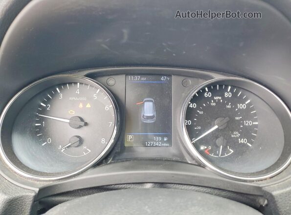 5N1AT2MV6LC794885 2020 NISSAN ROGUE Black Vista del cuadro de instrumentos