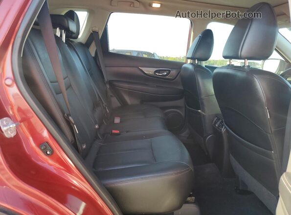 5N1AT2MV7GC794173 2016 NISSAN ROGUE Красный Вид задней части салона