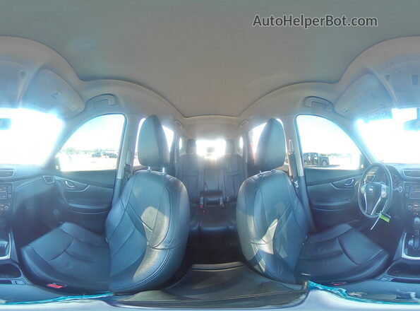 5N1AT2MV7GC794173 2016 NISSAN ROGUE Красный Панорамный вид салона 360°