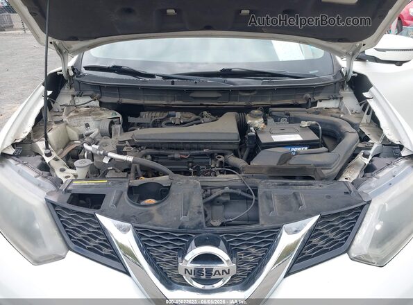5N1AT2MV7GC857725 2016 NISSAN ROGUE White Вид ззаду