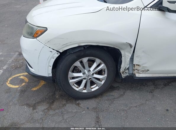 5N1AT2MV7GC857725 2016 NISSAN ROGUE White Вид спереду