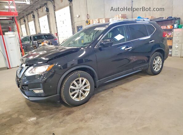 5N1AT2MV7HC730281 2017 NISSAN ROGUE Black Przód lewy