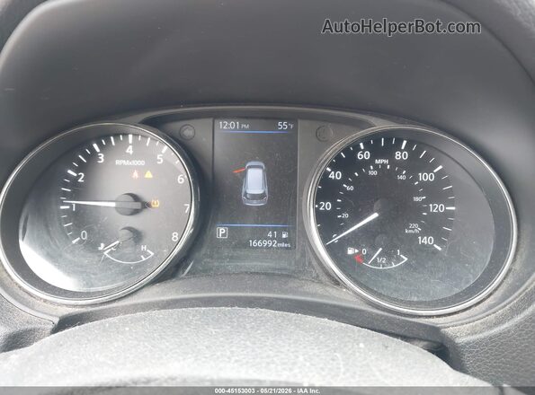 5N1AT2MV7JC700896 2018 NISSAN ROGUE Black Вид задніх сидінь