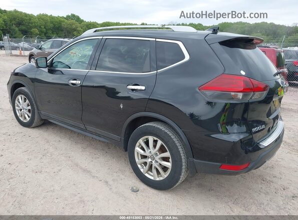 5N1AT2MV7JC700896 2018 NISSAN ROGUE Black Задня ліва чверть