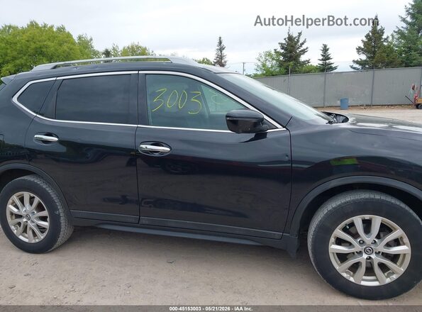 5N1AT2MV7JC700896 2018 NISSAN ROGUE Black Вид задньої частини салону