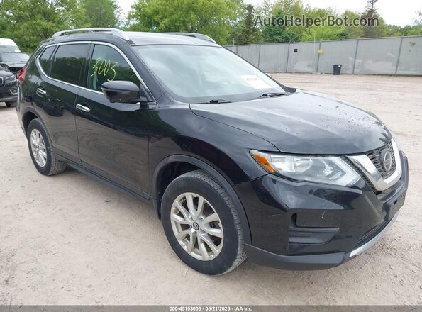 5N1AT2MV7JC700896 2018 NISSAN ROGUE Black Передня права чверть