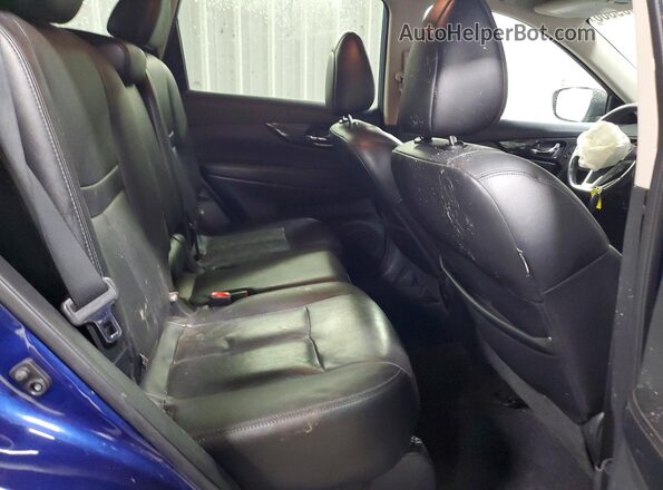 5N1AT2MV7JC731453 2018 NISSAN ROGUE Blue უკანა სავარძლების ხედი