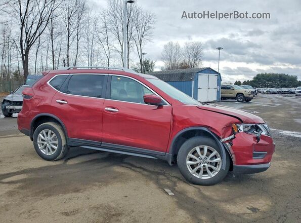 5N1AT2MV7JC802473 2018 NISSAN ROGUE Red Передня права чверть