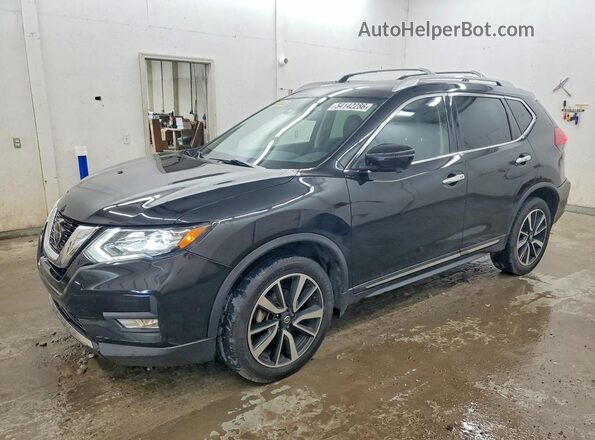 5N1AT2MV7KC802894 2019 NISSAN ROGUE Black Vista tres cuartos delantera izquierda