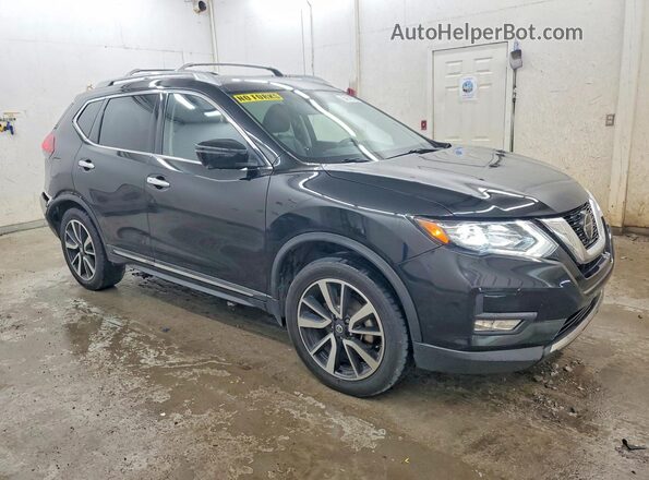 5N1AT2MV7KC802894 2019 NISSAN ROGUE Black Delantero derecho