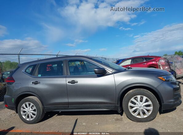 5N1AT2MV7KC811157 2019 NISSAN ROGUE Серебряный Вид задней части салона
