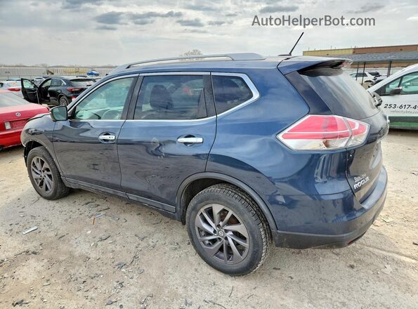 5N1AT2MV8GC876719 2016 NISSAN ROGUE Gray Tył lewy