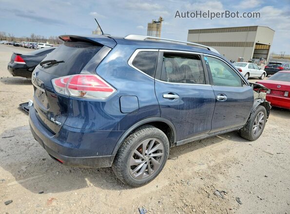 5N1AT2MV8GC876719 2016 NISSAN ROGUE Gray Tył prawy