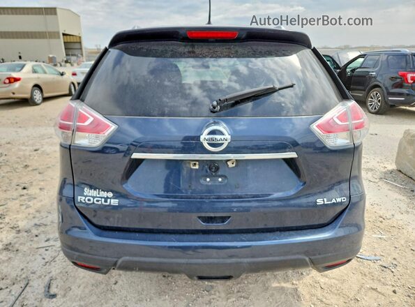 5N1AT2MV8GC876719 2016 NISSAN ROGUE Gray Widok z tyłu