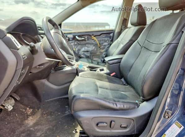 5N1AT2MV8GC876719 2016 NISSAN ROGUE Gray Widok wnętrza z przodu