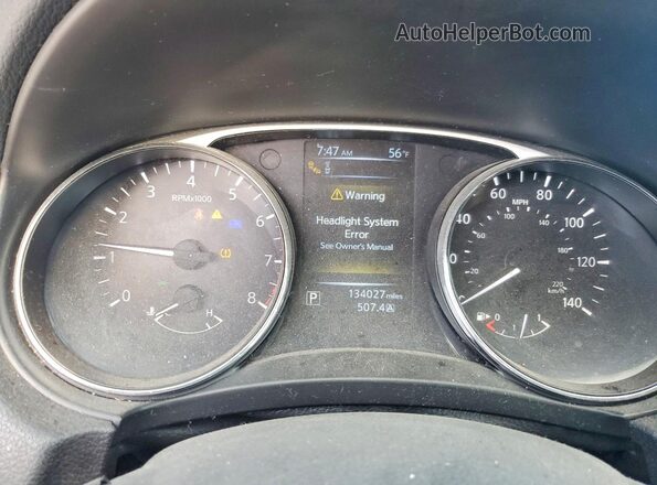 5N1AT2MV8GC876719 2016 NISSAN ROGUE Gray Widok zestawu wskaźników