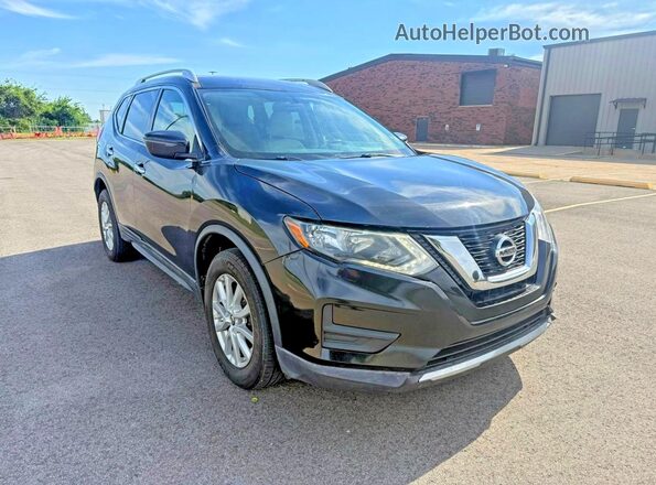5N1AT2MV8HC817543 2017 NISSAN ROGUE Black Передня ліва чверть