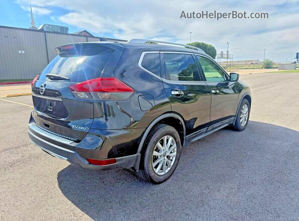 5N1AT2MV8HC817543 2017 NISSAN ROGUE Black Передня права чверть