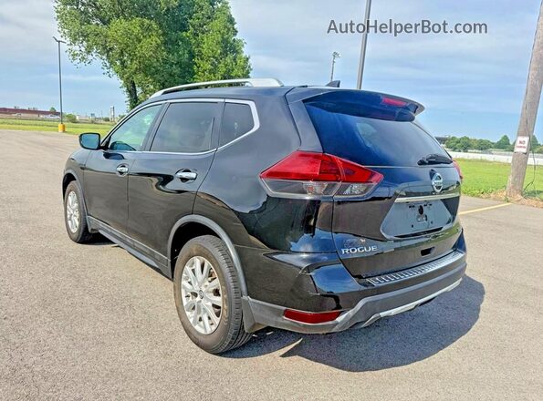 5N1AT2MV8HC817543 2017 NISSAN ROGUE Black Задня права чверть