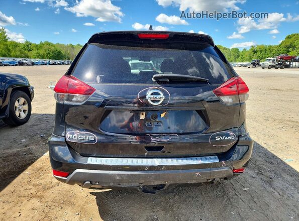 5N1AT2MV8HC825187 2017 NISSAN ROGUE Black უკანა ხედი