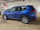 2018 Nissan Rogue Sv Blue vin: 5N1AT2MV8JC701460