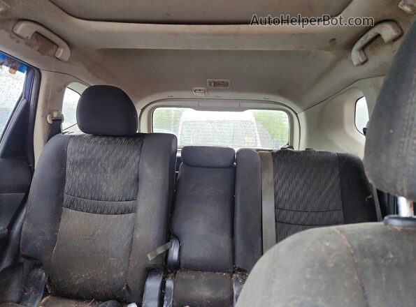 5N1AT2MV8JC789765 2018 NISSAN ROGUE Blue უკანა სავარძლების ხედი
