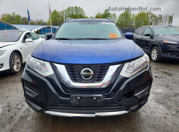 5N1AT2MV8JC789765 2018 NISSAN ROGUE Blue წინა ხედი
