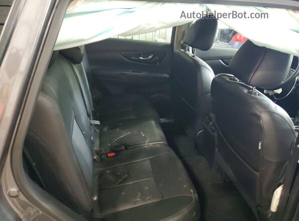 5N1AT2MV8KC801026 2019 NISSAN ROGUE Gray Widok wnętrza z tyłu