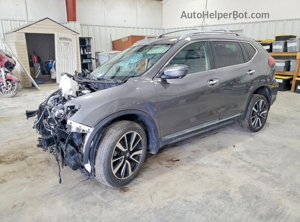 5N1AT2MV8KC801026 2019 NISSAN ROGUE Gray Przód lewy