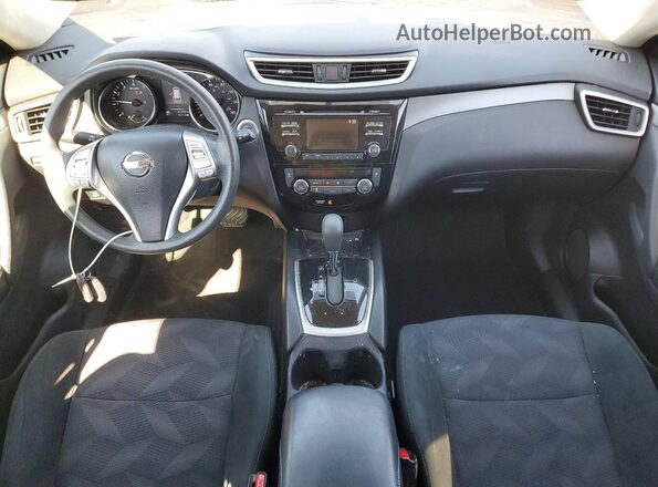 5N1AT2MV9GC811541 2016 NISSAN ROGUE Black Вид панелі приладів