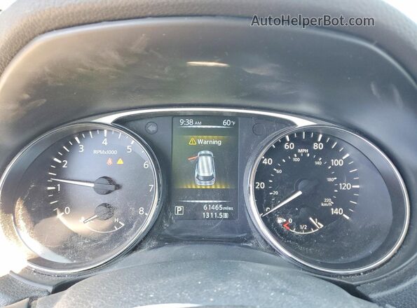 5N1AT2MV9GC811541 2016 NISSAN ROGUE Black Вид щитка приладів