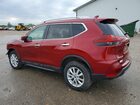 2018 Nissan Rogue Sv Темно-бордовый vin: 5N1AT2MV9JC722446