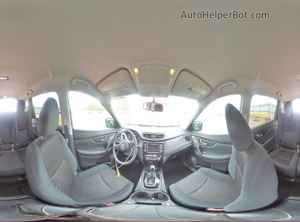 5N1AT2MV9JC722446 2018 NISSAN ROGUE Темно-бордовый Панорамный вид салона 360°