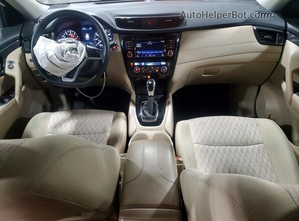 5N1AT2MV9KC772457 2019 NISSAN ROGUE White Widok deski rozdzielczej