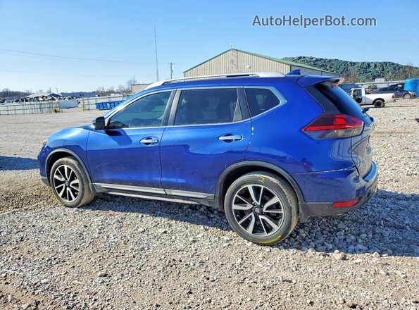 5N1AT2MV9LC814725 2020 NISSAN ROGUE Blue Tył lewy