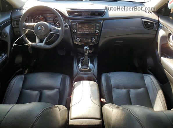 5N1AT2MV9LC814725 2020 NISSAN ROGUE Blue Widok deski rozdzielczej