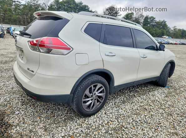 5N1AT2MVXGC738969 2016 NISSAN ROGUE White Tył prawy