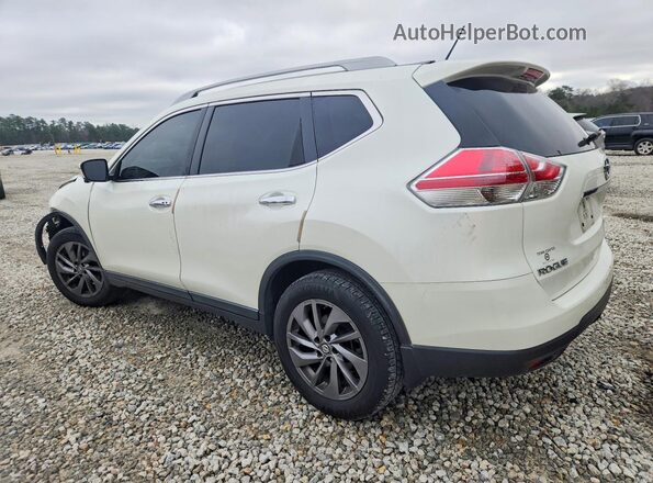 5N1AT2MVXGC738969 2016 NISSAN ROGUE White Tył lewy