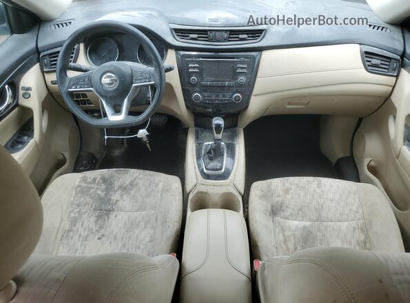 5N1AT2MVXHC782875 2017 NISSAN ROGUE White წინა პანელის ხედი