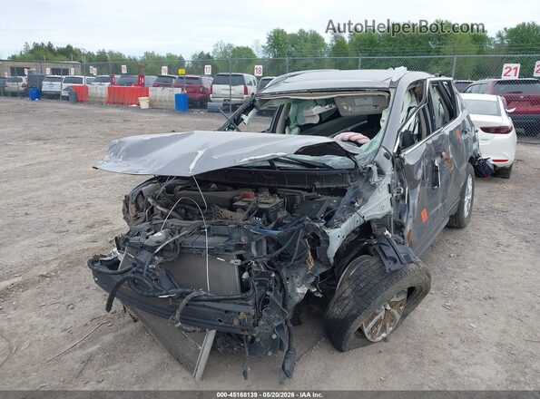 5N1AT2MVXHC841360 2017 NISSAN ROGUE Серый Вид спереди