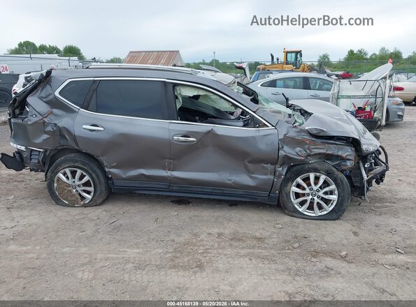 5N1AT2MVXHC841360 2017 NISSAN ROGUE Серый Вид щитка приборов