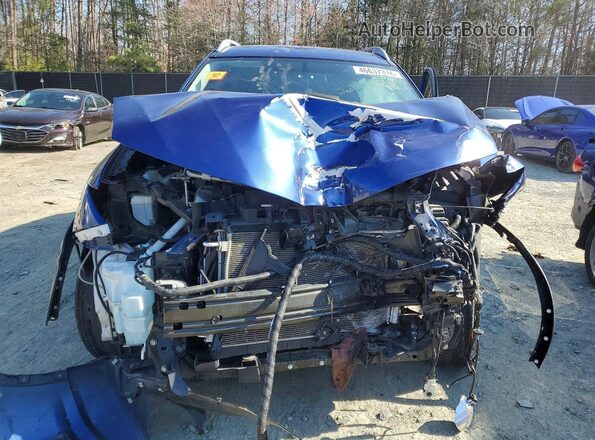 5N1AT2MVXJC848170 2018 NISSAN ROGUE Blue Widok z przodu