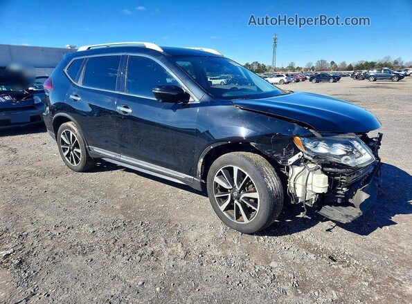5N1AT2MVXKC748037 2019 NISSAN ROGUE Black Delantero derecho