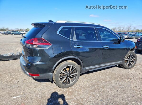 5N1AT2MVXKC748037 2019 NISSAN ROGUE Black Trasero derecho