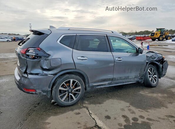 5N1AT2MVXLC752851 2020 NISSAN ROGUE Серый Задняя правая четверть