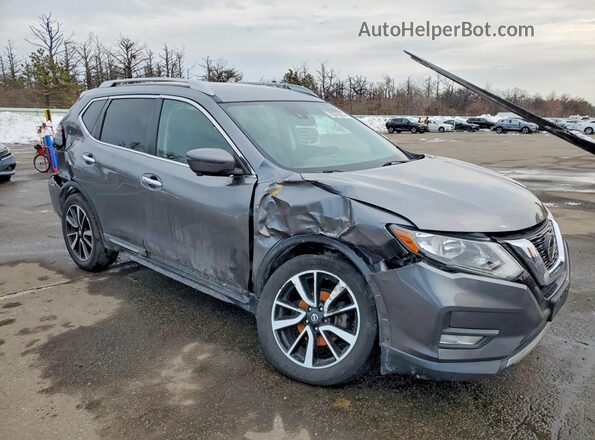 5N1AT2MVXLC752851 2020 NISSAN ROGUE Серый Передняя правая четверть
